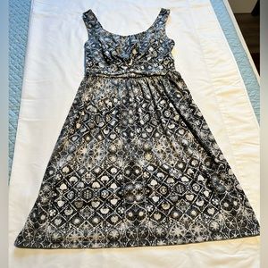 Women’s sundress, size small, Black/white